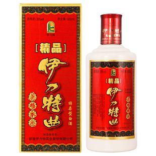伊力特曲精品新疆名酒绵柔型纯粮食酿造口粮白酒36度500ml正品