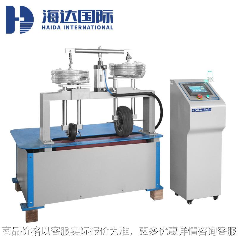 滑板车轮子耐磨测试机 小型轮子磨耗试验机 海达厂家直销