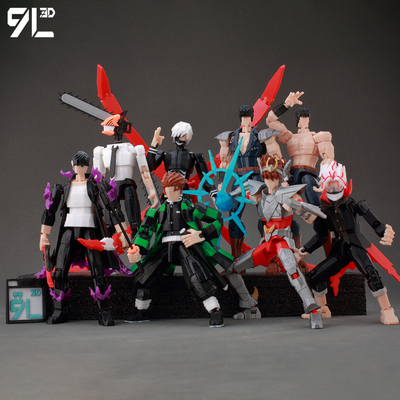 9L3D打印日本动漫系列二次元手办潮玩惊喜摆件模型Dummy13 幸运13