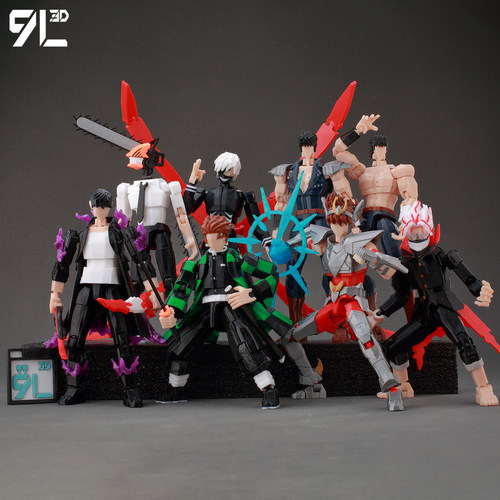 9L3D打印日本动漫系列二次元手办潮玩惊喜摆件模型Dummy13 幸运13