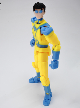 9L3D模型无敌少侠运动服马克多关节可动人偶模型动漫Titan 13手办