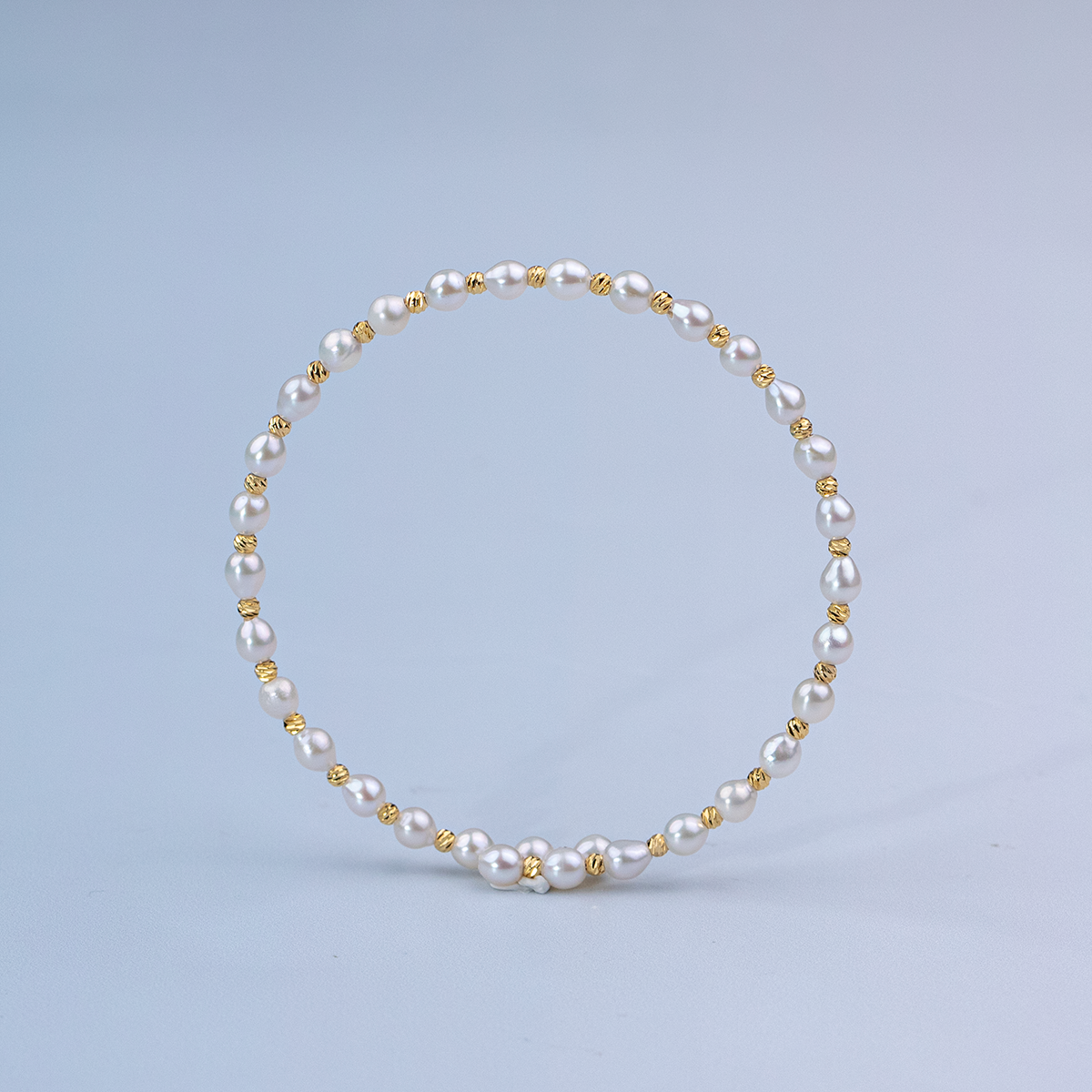 Folli Follie【宝藏珠宝】淡水珍珠手镯4-5mm时尚气质