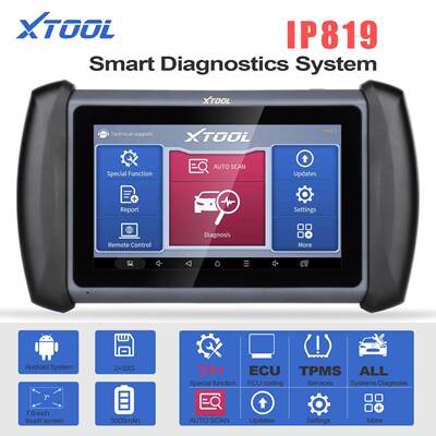 XTOOL Impulse IP819 汽车诊断扫描仪 OBD2燃油系统诊断仪