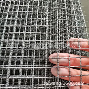 20目钢丝网 耐磨钢丝方眼网 1.5米宽钢丝网 45X号65号钢材