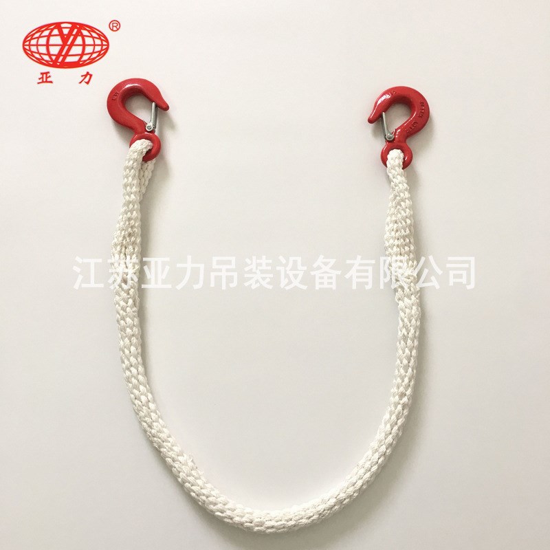 两头扣尼龙吊绳带钩带环单腿双腿三腿四腿起重吊绳吊装绳