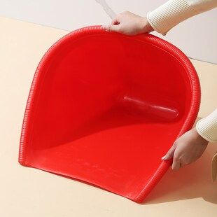 家用矬子大畚箕谷斗农用塑料粮食撮箕搓子灰斗箕斗垃圾铲戳子撮子