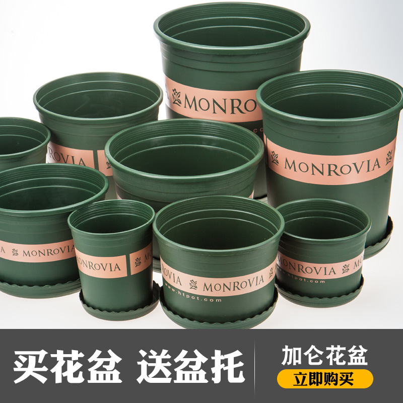 加仑花盆阳台种菜种花加厚塑料大号盆阳台窗台多肉绿植绿箩月季盆