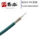 射频同轴电缆RG223线天蓝色双屏蔽镀银电缆50 3高频线12.4GHZ
