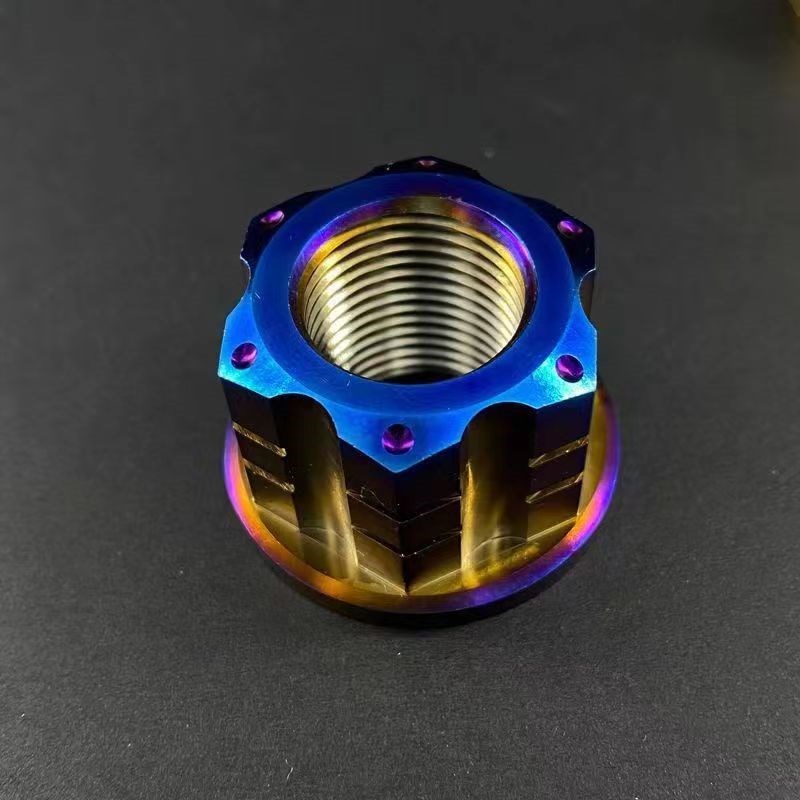 钛合金电机螺母电动车改装M16/M18/M20御玛/全顺10/12寸电机通用