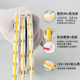 COB灯带自粘家用装 饰背景墙线性灯铝槽线条24VLED灯软灯条展柜12V