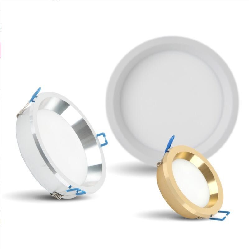 led筒灯3w5w孔灯超薄吊顶天花灯过道嵌入式洞灯客厅射灯3寸5寸6寸