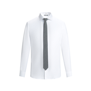 2023新款奥迪衬衫长袖男女工作服4s店国产车销售免烫白色工装衬衣