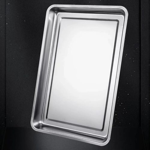 烧烤专用不锈钢盘家用商用不锈钢盘子托盘方盘