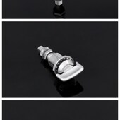 304不锈钢拉紧压缩锁伸缩地铁动车轨道交通三角四角拉伸转舌ms816