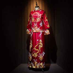 中式 接亲服夏季 婚礼男士 大码 婚服 敬酒礼服古装 新郎秀禾服2021新款