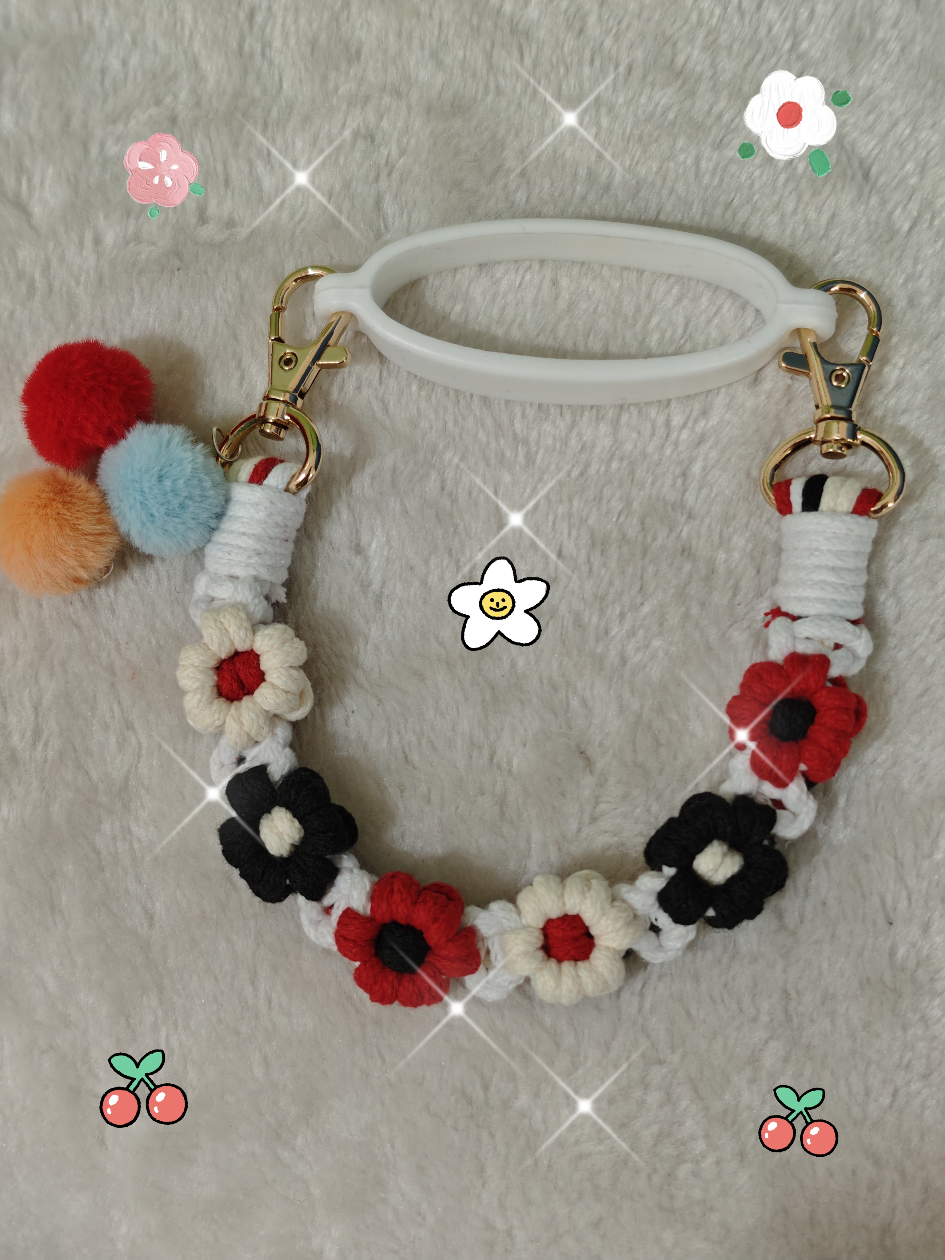 华晨宇火星演唱会应援周边火星花手提环不锈钢能量水杯咖啡杯通用