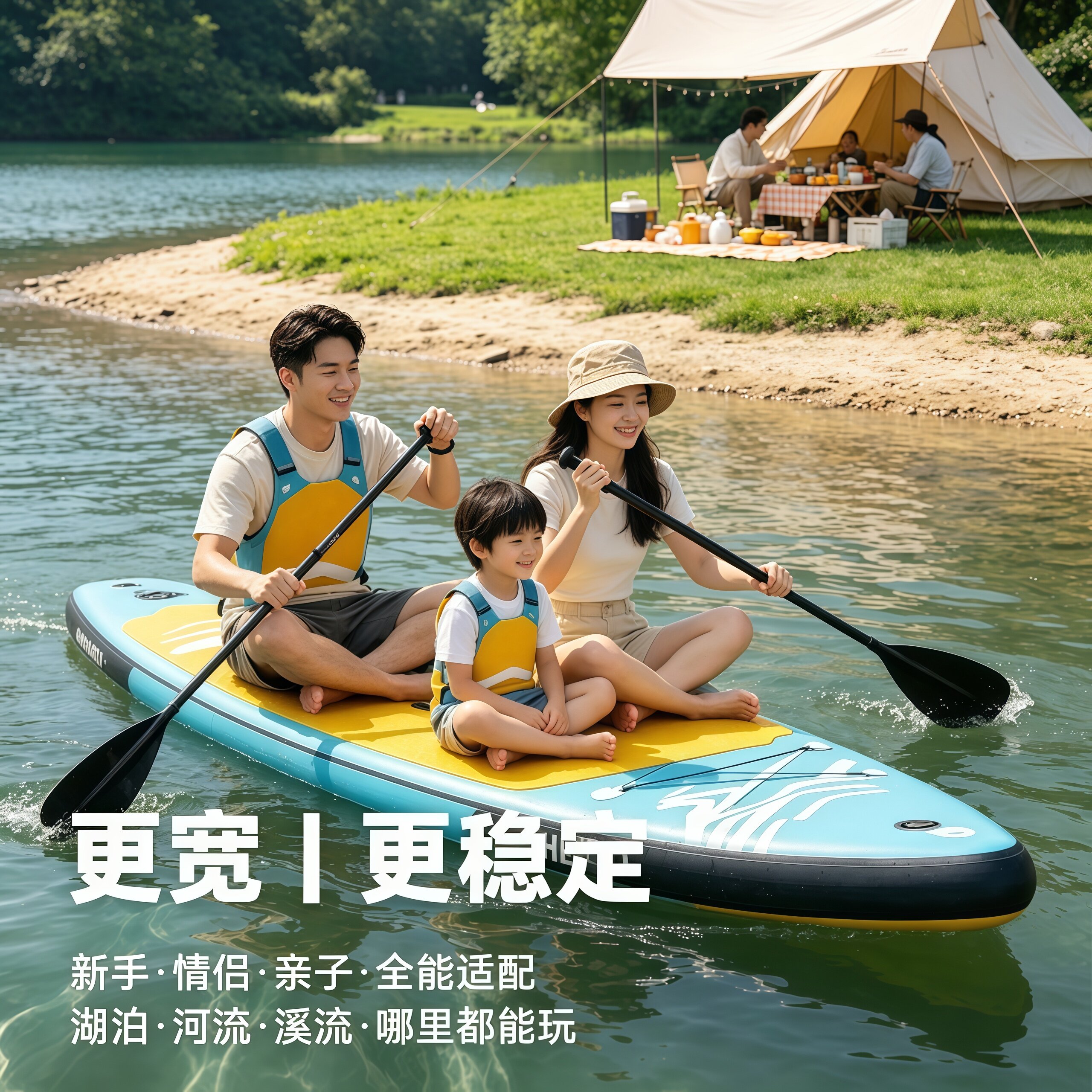 26新款站立式sup充气浆板加厚