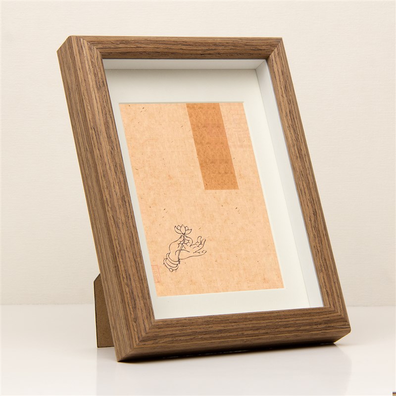 长方形相框7寸8寸8宣纸卡纸A4A3画框挂墙创意复古摆台自己写书法