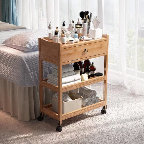 美容院小推车美发店理发店工具台剪发柜子发廊专用推车染烫工具车