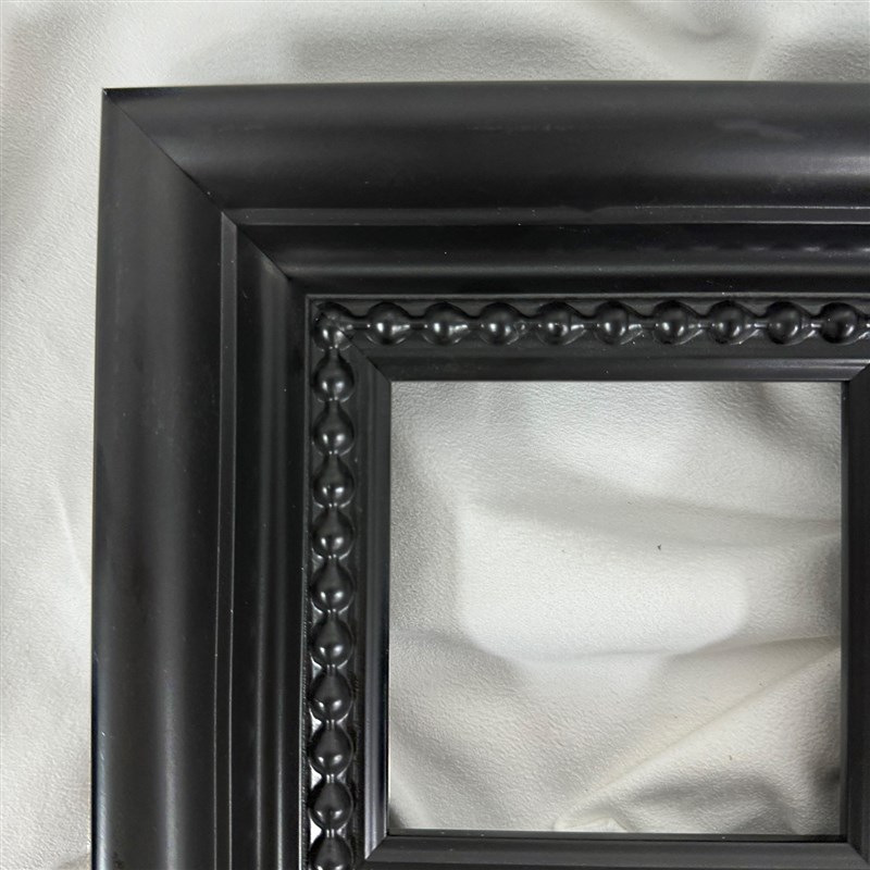 黑色画框实木画框拼图装裱油画外框干花装裱相框挂墙画框简约画框
