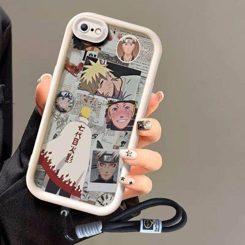 天眼适用苹果6/iPhone6Splus手机壳苹七代目火影忍者鸣人潮牌