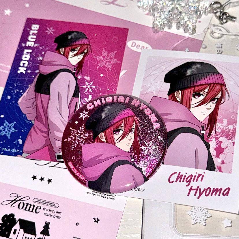 饭制千切豹马POMMOP蓝锁滑雪系列动漫吧唧蓝色监狱徽章周边吃谷胸