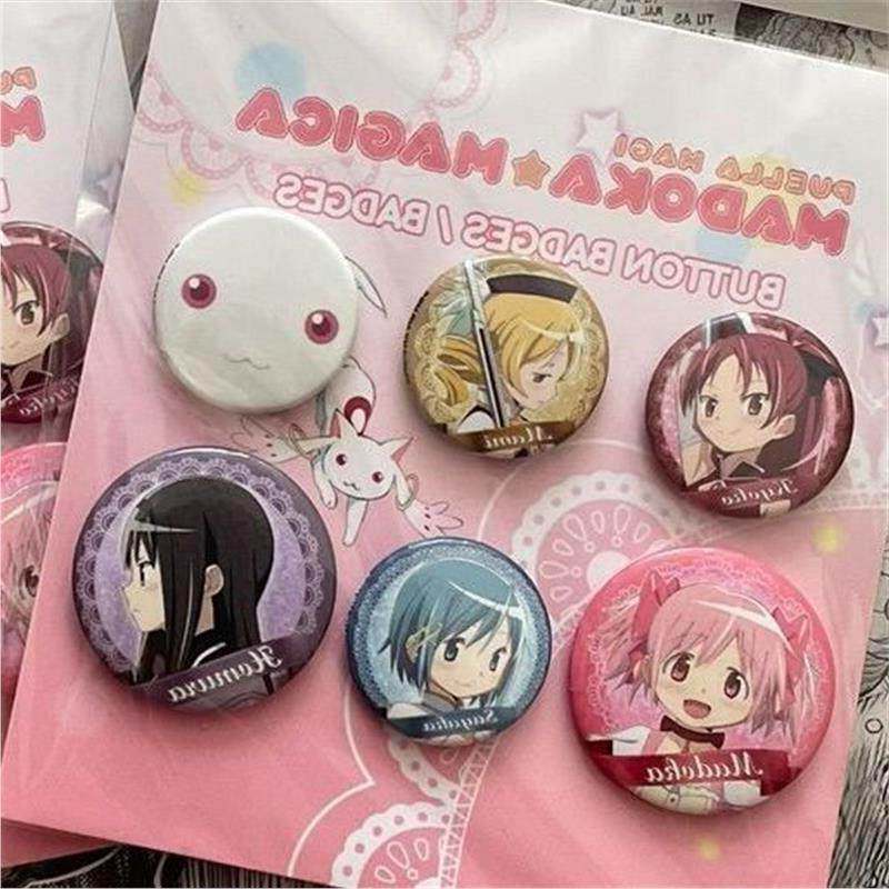 日谷散货魔法少女小圆小吧唧abysytle魔法少女小圆纽扣徽章包背板