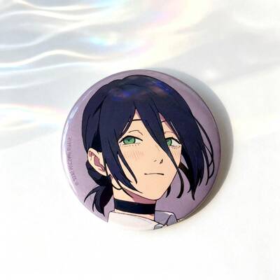 日谷散货 电锯人剧场版PARCO限定特典吧唧蕾塞半身大头双人有原袋