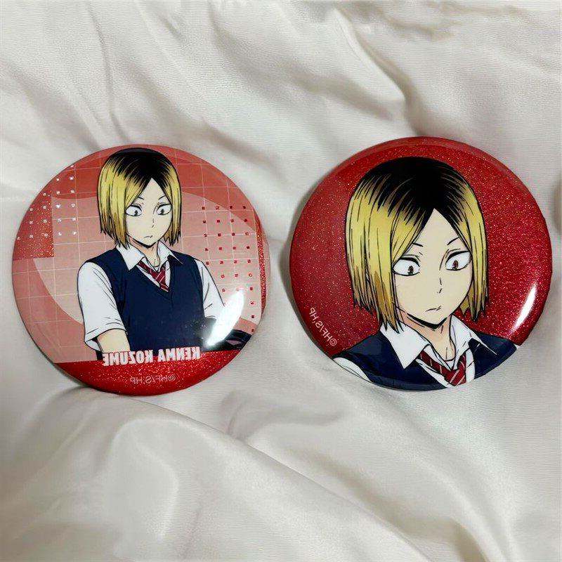 孤爪研磨 排球少年 新东武动物园2025 日谷散闪大头半身吧唧徽章