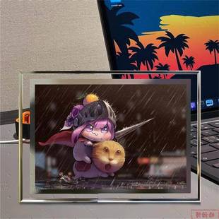 doro耄耋猫合照周边摆件可爱高颜值水晶玻璃相框成品摆台装饰礼物