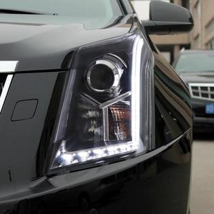透镜氙气大灯LED日 改装 适用于专用于凯迪拉克SRX大灯总成10 15款