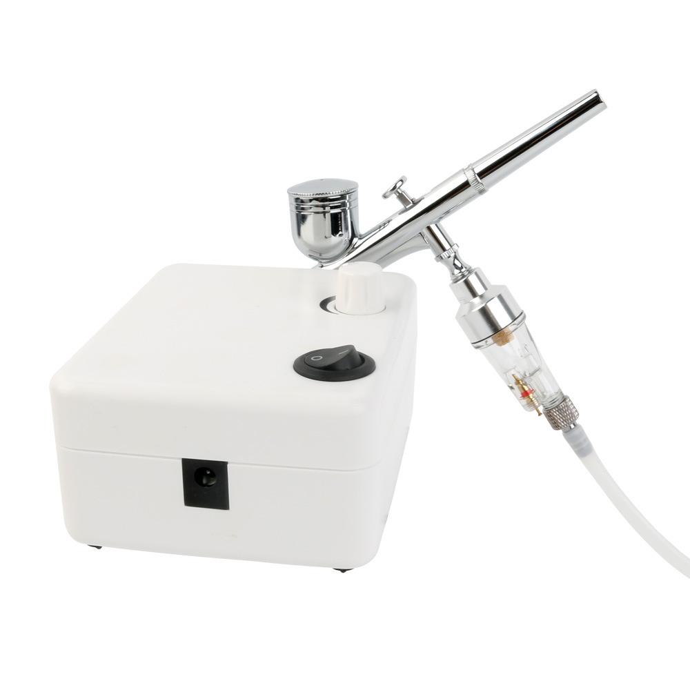 上色喷笔气泵套装迷你插电龟泵补漆模型气泵