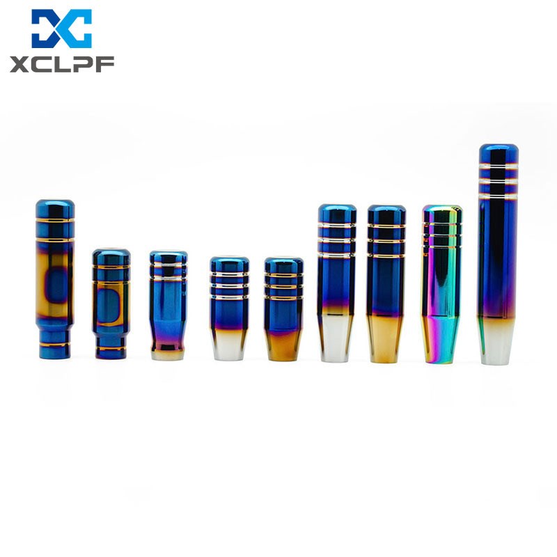 汽车通用改装排挡头半烤蓝手动排档 9CM13CM18CM铝合金变速杆