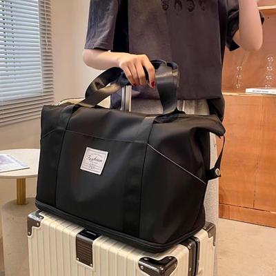 可套行李箱拉杆上的旅行收纳包国庆出游行李包女大容量折叠旅行袋