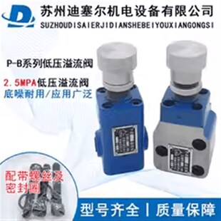 板式管式溢流阀P-B10 P-B10B P-B25 P-B25B P-B63 P-B63B P-A10B