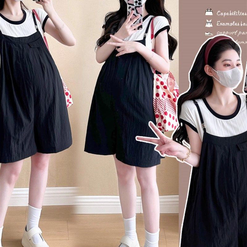 孕妇装夏季短袖上衣夏季工装裤短裤时尚休闲两件套夏季怀孕两件套,孕妇装/孕产妇用品/营养,套装,淘宝优惠券,粉丝福利购,淘宝优惠卷