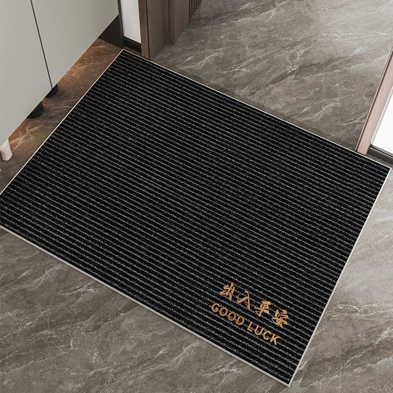 高级感入户门地垫黑色门垫进门地毯耐脏免洗2024新款家用玄关脚垫,居家布艺,入户地垫,淘宝优惠券,粉丝福利购,淘宝优惠卷