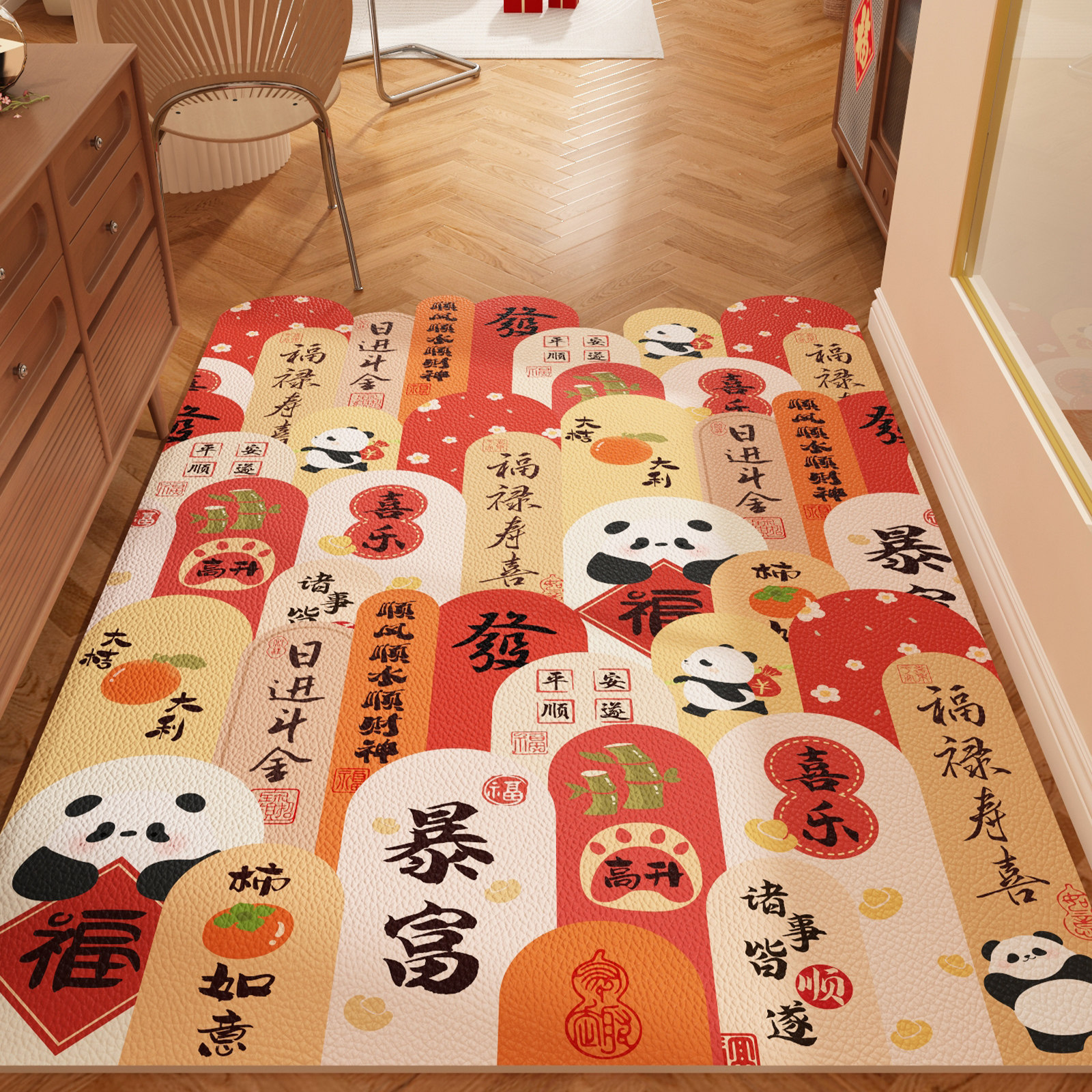 2024新款门口耐脏免洗进门垫入户门地垫一抹净防滑PVC地毯可裁剪,居家布艺,入户地垫,淘宝优惠券,粉丝福利购,淘宝优惠卷