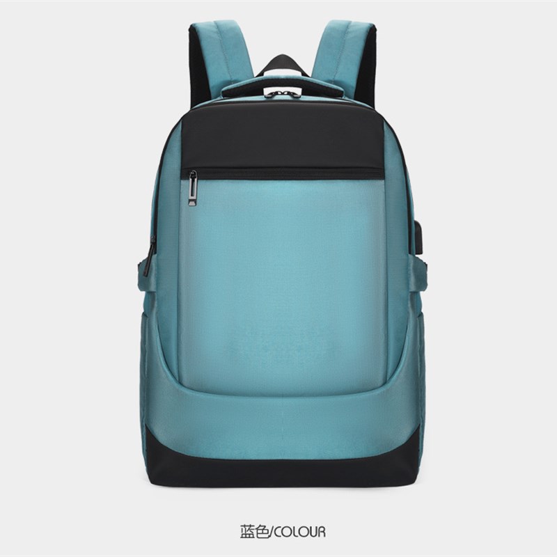 新款大容量男士商务双肩包男女百搭笔记本电脑背包旅行通勤学生包