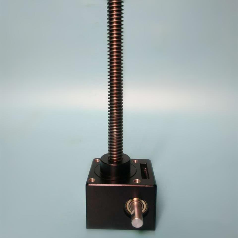 0.2T0.5T1T2TSWL蜗轮丝杆升降机螺旋升降机器手摇电动