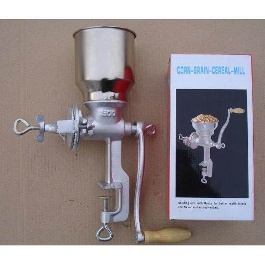 手摇500g粉碎机家用手动研磨机磨粉器粉碎机家用手摇研磨机