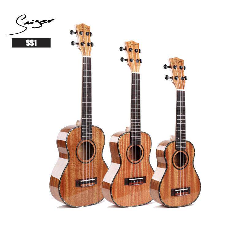 尤克里里Ukulele23寸26寸全单桃花芯木UK-SS1乐器