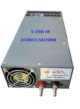 S-1500-48AC220V输入DC48V31.5A1500W输出的直流开关电源