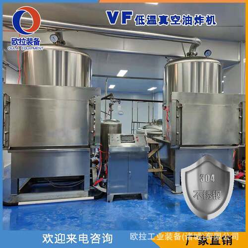 全自动低温真空油炸机真空油炸机果蔬脆加工设备乡村振兴好项目