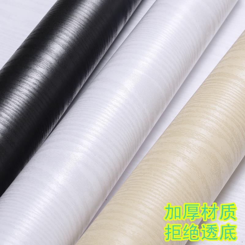 时尚自粘木纹PVC衣柜书桌波音软片防水立体墙贴家具翻新木纹贴纸