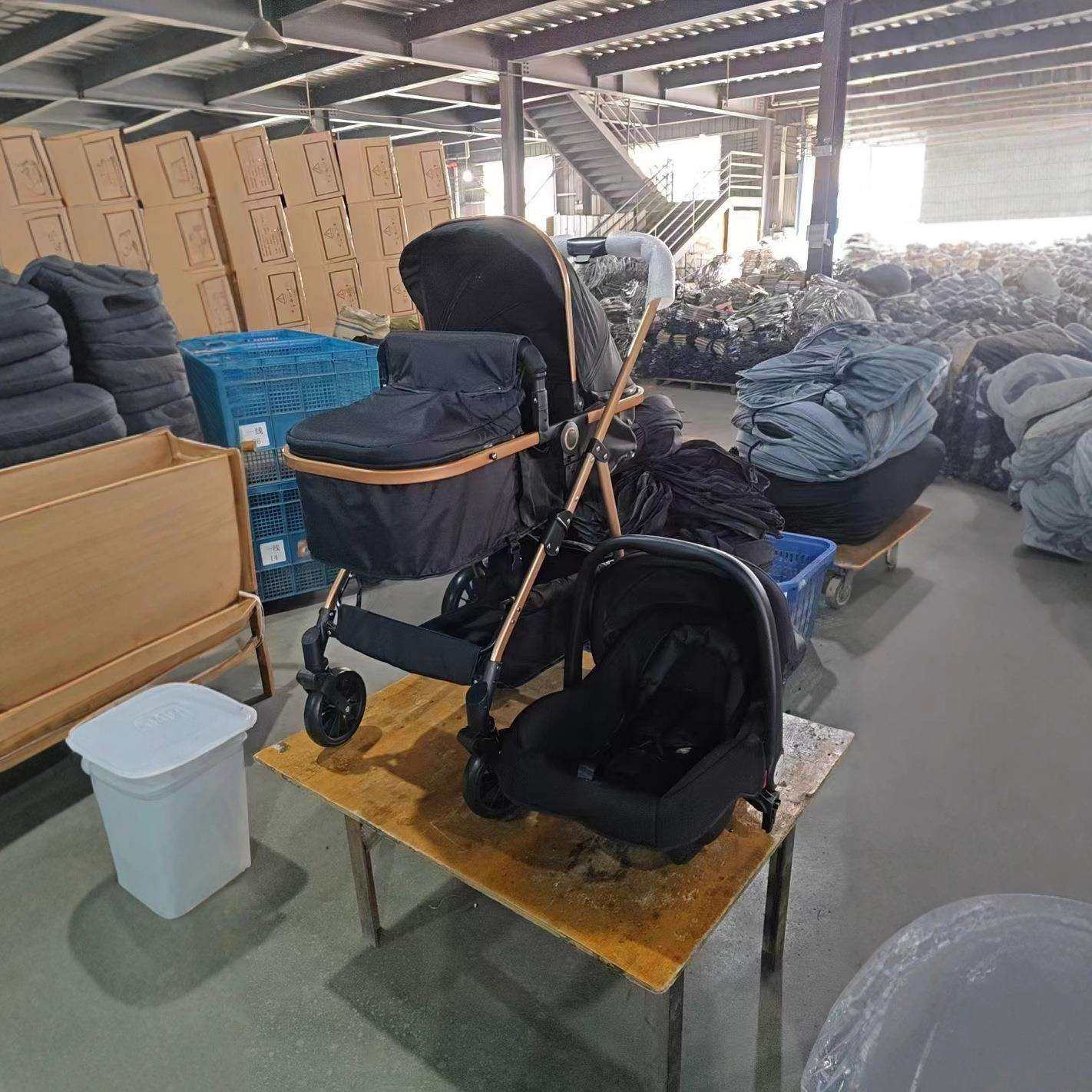 推车提篮款可坐可躺高景观折叠双向婴儿车儿童宝宝手推车热销四轮