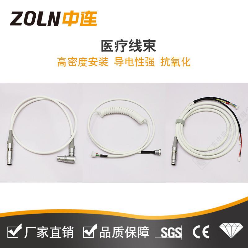 B系列航空插头直式弯式气路一体连接器00B1B2B3B4B芯气管线束