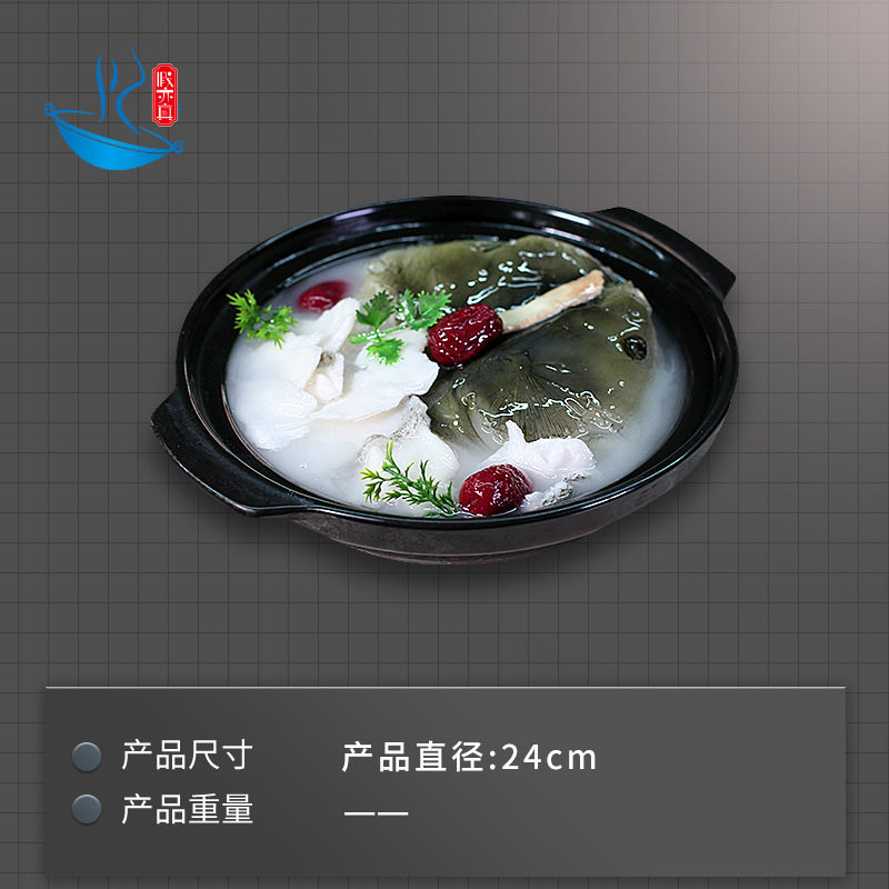 仿真中式菜模型仿真鱼头汤各种小菜模型餐厅展示摆放道具模型
