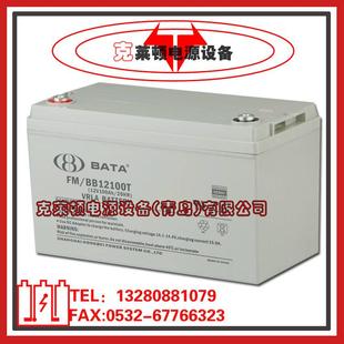 蓄电池 12V100AH 鸿贝BATA蓄电池FM BB12100T供电应急系统