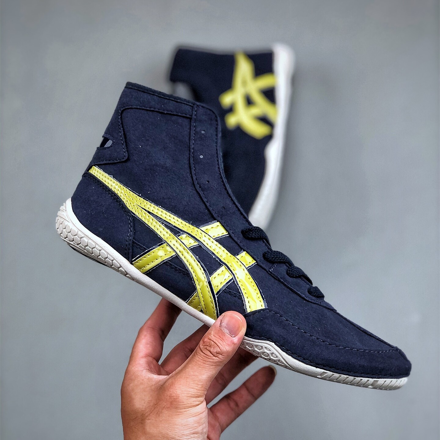 thumbnail for Vietnam Warehouse Wrestling Shoes Matblazeryyb Olympic World Championship Squat Deadlift Indoor Training Men's and Women's Boxing Shoes